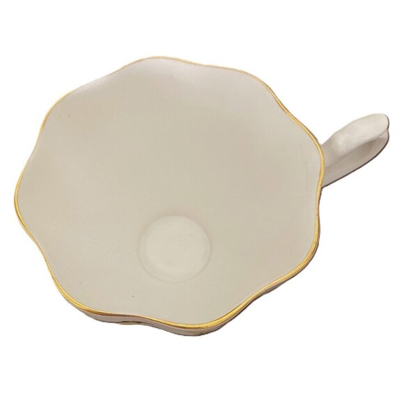 Vintage Queen Anne Bird in Cherry Blossom Tree Fine Bone China Cup Saucer Set - Picture 2 of 15